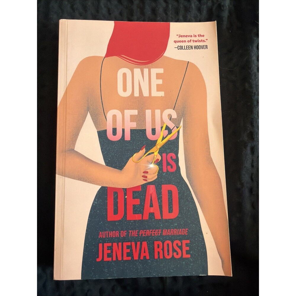 Jeneva Rose One of Us Is Dead Paperback Blackstone Fiction Novel Friendship